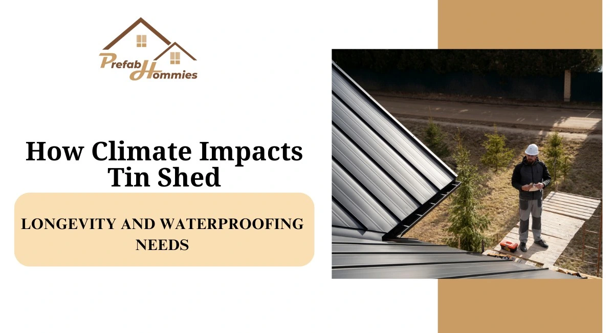 How Climate Impacts Tin Shed Longevity and Waterproofing Needs?