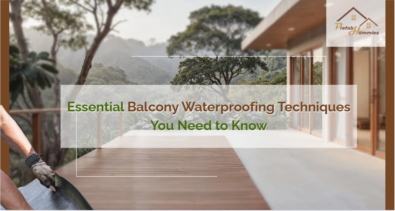 Essential Balcony Waterproofing Techniques You Need to Know