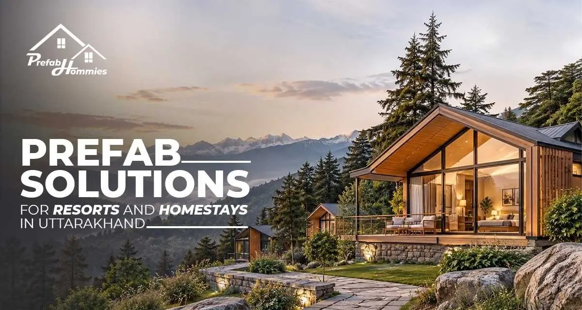 Prefab Solutions for Resorts and Homestays in Uttarakhand